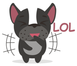 Baby French Bull sticker #10915731
