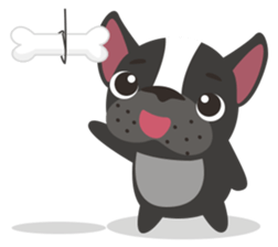 Baby French Bull sticker #10915734