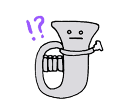 unknown instrument! sticker #10916424