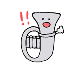 unknown instrument! sticker #10916426