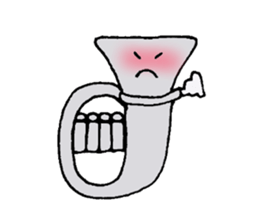 unknown instrument! sticker #10916428