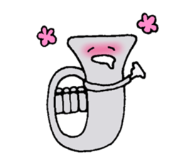 unknown instrument! sticker #10916431