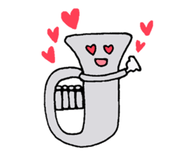 unknown instrument! sticker #10916434