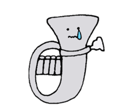 unknown instrument! sticker #10916438