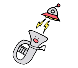 unknown instrument! sticker #10916454