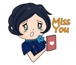 The Flight Attendant's Flight MEMO sticker #10916544