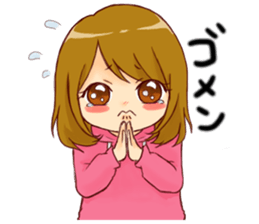 Together forever.(Girl ver.) sticker #10917221