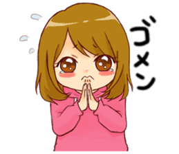 Together forever.(Girl ver.) sticker #10917221