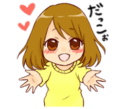 Together forever.(Girl ver.) sticker #10917242