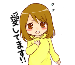 Together forever.(Girl ver.) sticker #10917244