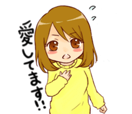 Together forever.(Girl ver.) sticker #10917244