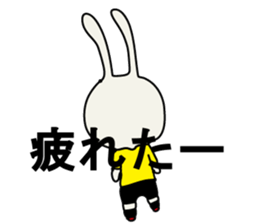 referee rabbit Sticker sticker #10917837