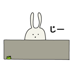 referee rabbit Sticker sticker #10917838