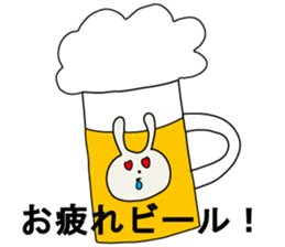 referee rabbit Sticker sticker #10917840