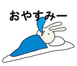 referee rabbit Sticker sticker #10917847