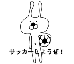 referee rabbit Sticker sticker #10917852