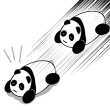 Circle Fat Panda Stickers! sticker #10918257