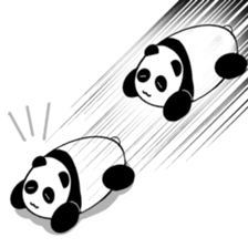 Circle Fat Panda Stickers! sticker #10918257