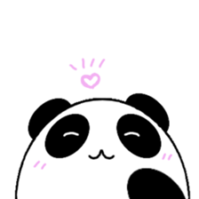 Circle Fat Panda Stickers! sticker #10918259