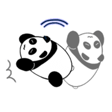 Circle Fat Panda Stickers! sticker #10918261