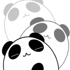 Circle Fat Panda Stickers! sticker #10918268