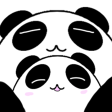 Circle Fat Panda Stickers! sticker #10918286