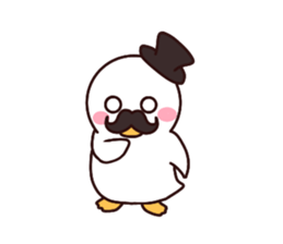 Duck Gacchan sticker #10918642