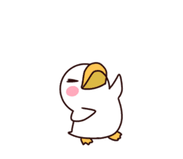 Duck Gacchan sticker #10918645