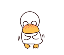 Duck Gacchan sticker #10918654