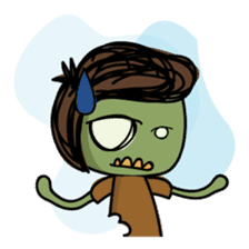 The Zombie Kids sticker #10918656