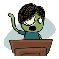 The Zombie Kids sticker #10918659