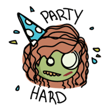 The Zombie Kids sticker #10918661