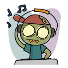 The Zombie Kids sticker #10918664