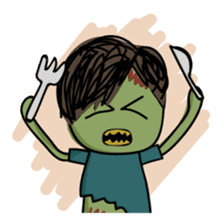 The Zombie Kids sticker #10918665