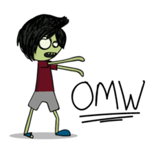 The Zombie Kids sticker #10918671