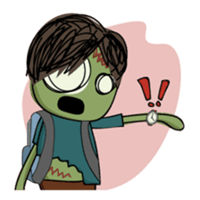 The Zombie Kids sticker #10918673