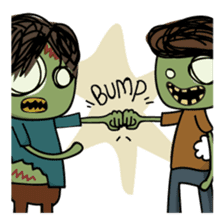 The Zombie Kids sticker #10918675