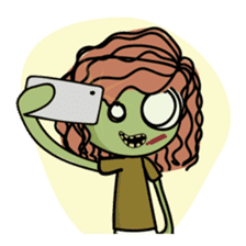 The Zombie Kids sticker #10918676