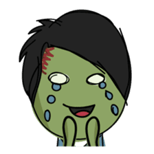 The Zombie Kids sticker #10918685