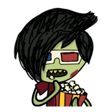The Zombie Kids sticker #10918686