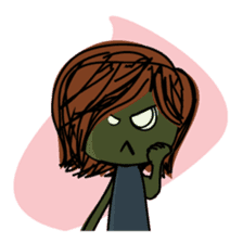 The Zombie Kids sticker #10918687