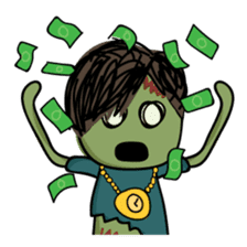 The Zombie Kids sticker #10918690