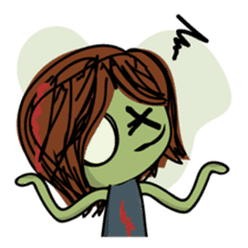 The Zombie Kids sticker #10918693