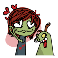 The Zombie Kids sticker #10918694