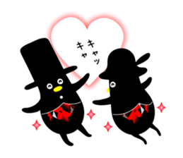 Jewelry Penguin sticker #10918701