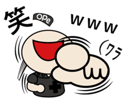 The Bijin3 of The Ope room-Black Version sticker #10919098