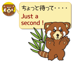 ANIMAL WORLD[English-Japanese Sentences] sticker #10919232