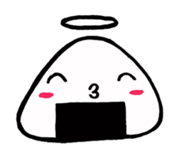 Angel Onigiri sticker #10919379