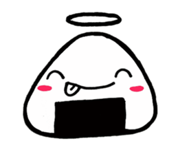 Angel Onigiri sticker #10919380