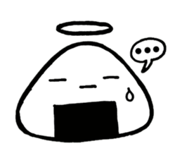 Angel Onigiri sticker #10919400
